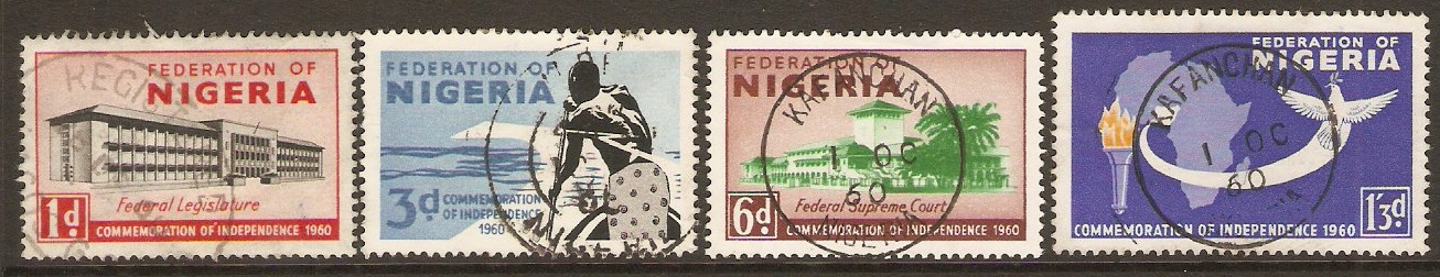 Nigeria 1960 Independence Set. SG85-SG88.